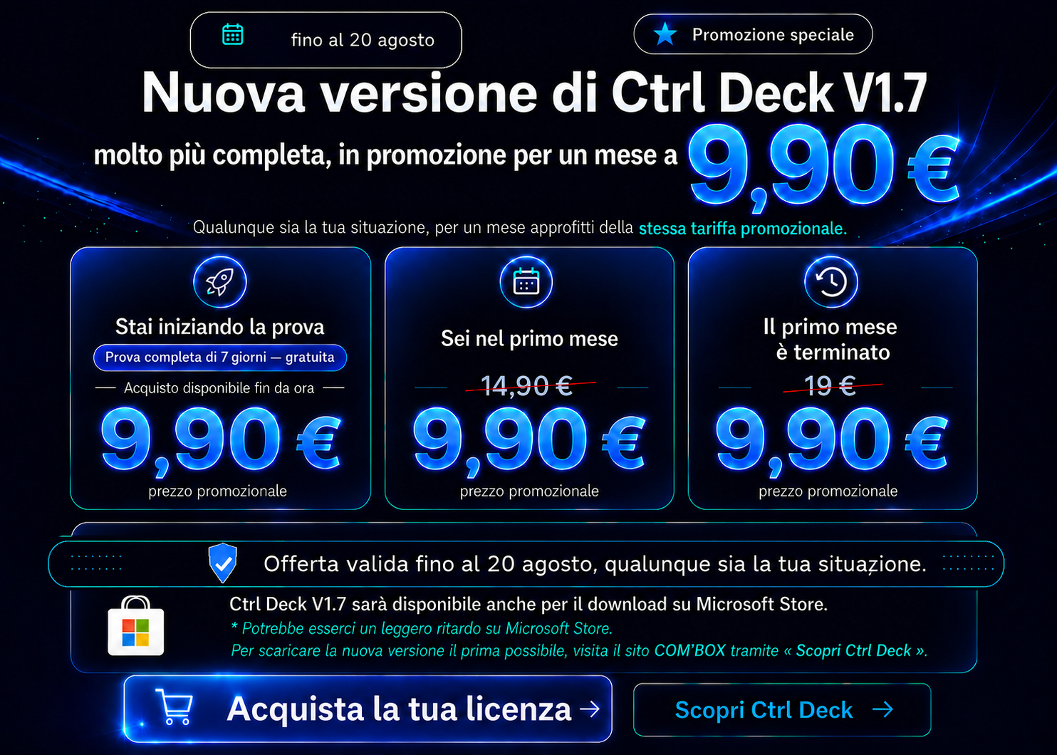 Offerta promozionale Ctrl Deck V1.7 a 9,90 €